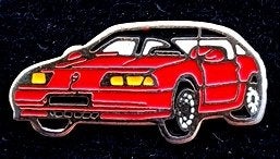 Alpine pin-rood gelakt, Verzenden, Nieuw, Transport, Speldje of Pin