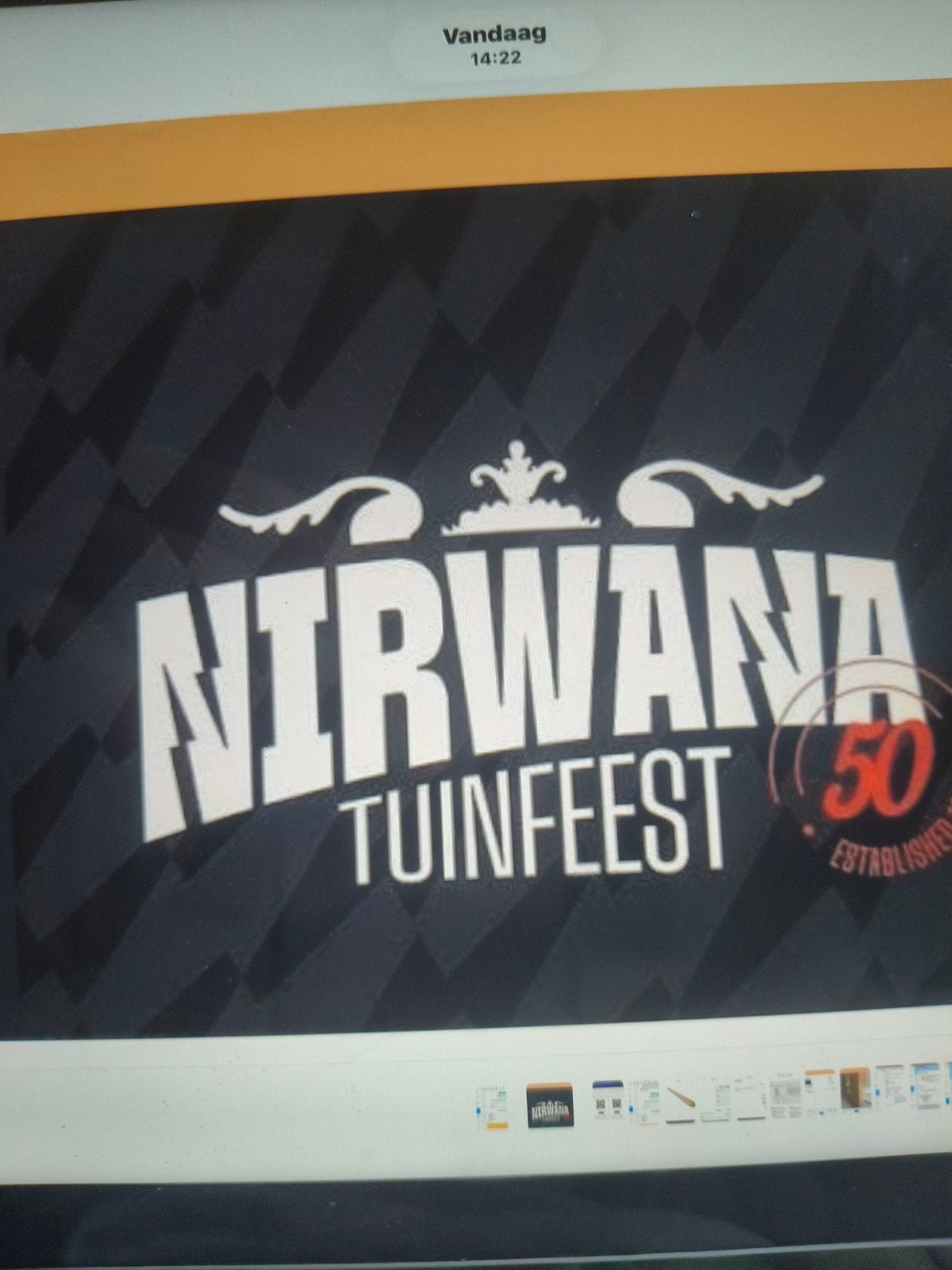 NIRWANA tuinfeest 4 weekend tickets, Ophalen of Verzenden, Auto's