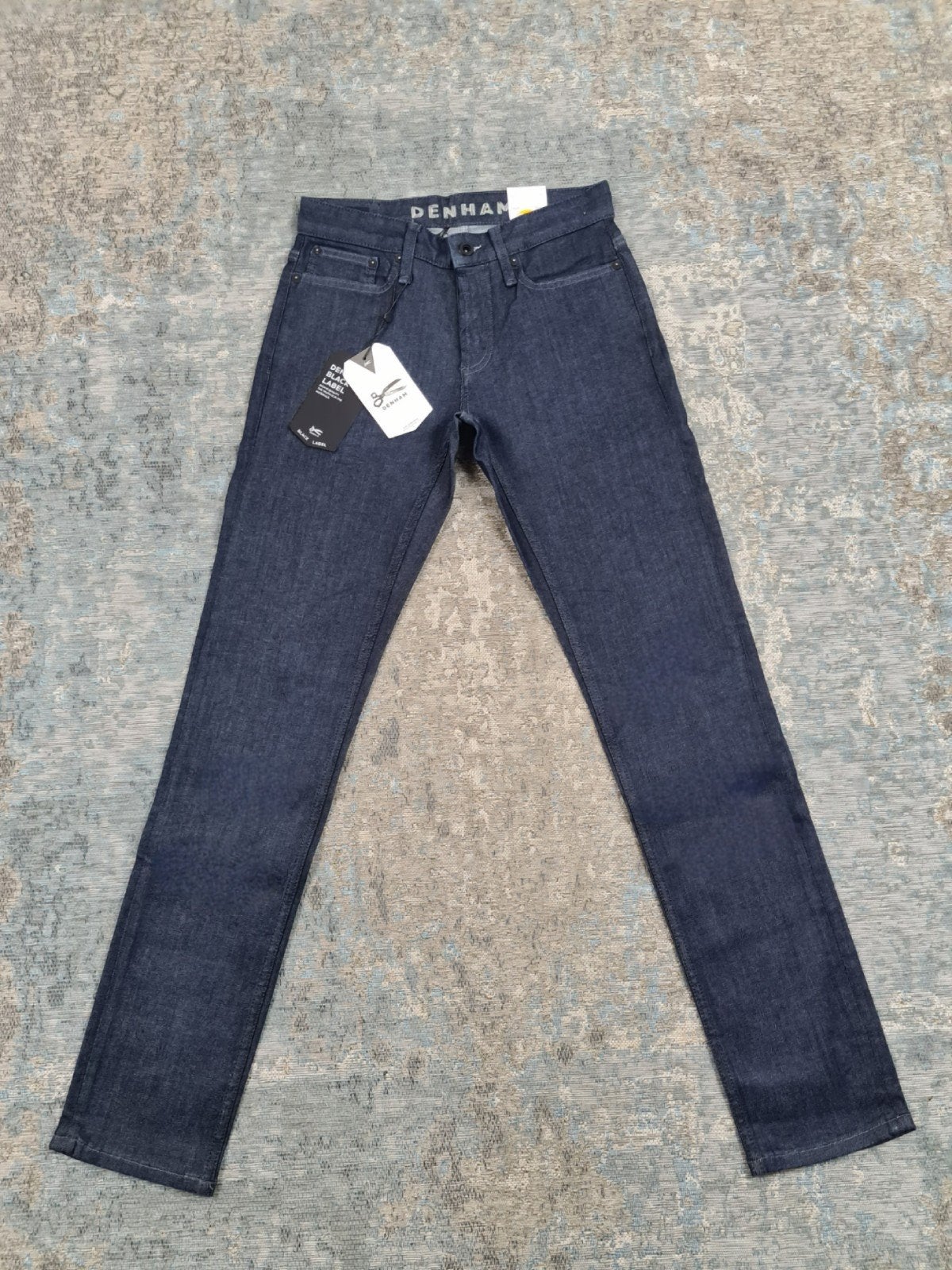 DENHAM RAZOR W27 L32 NIEUW Slim STRETCH Bronno2732 Blauw, https://www.denham.com/contact/, DENHAM B.V., Blauw, Nieuw
