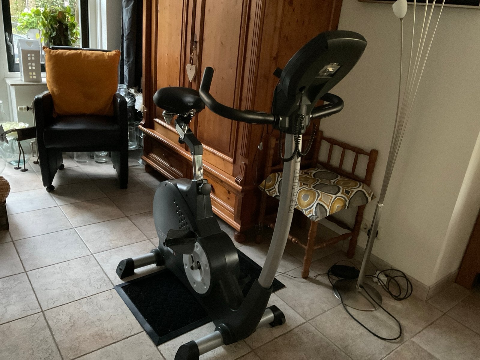 Te koop nette Kettler Golf E Hometrainer - Cardio Fitness, Ophalen, Gebruikt, Metaal, Benen