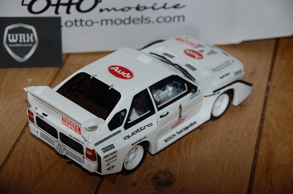 AUDI SPORT QUATTRO S1 OLYMPUS rally Otto mobile OT757 WRH, Verzenden, Zo goed als nieuw, Auto, OttOMobile