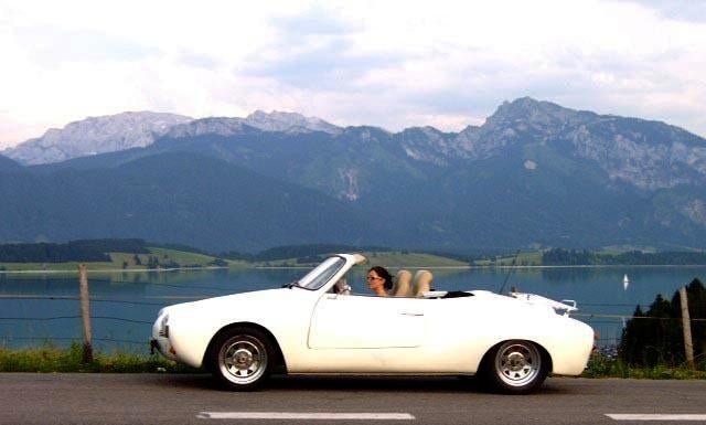 carrosserie bouwkit Speedster Ostermann GR-California, Ophalen