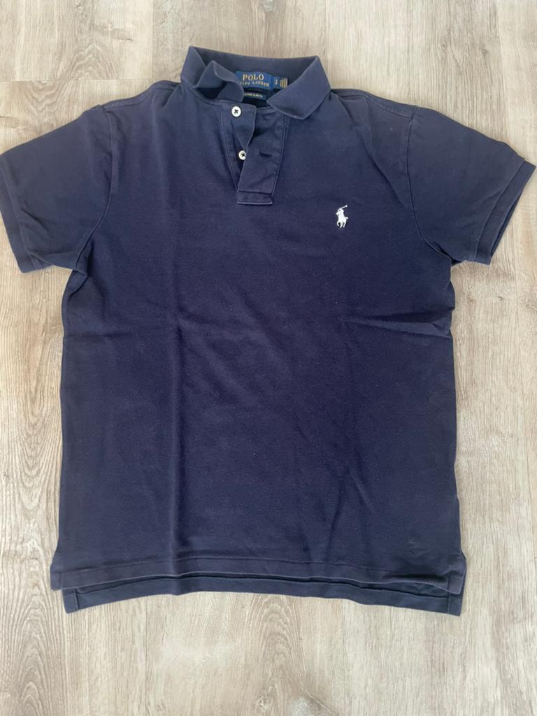 Polo t-shirt Ralph Lauren maat S, Ophalen of Verzenden, Zo goed als nieuw, Maat 46 (S) of kleiner, Blauw