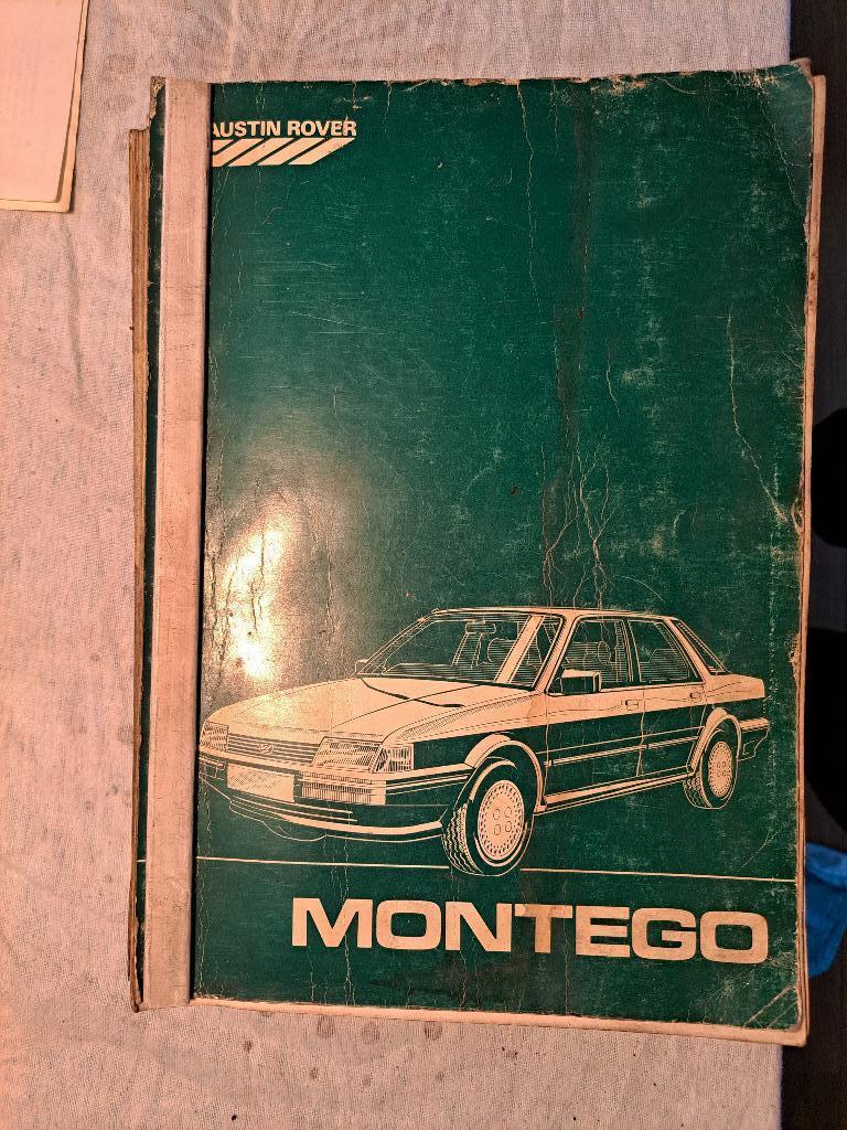 Austin Montego werkplaatshandboek en produktie panorama, Ophalen