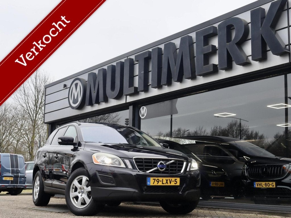 Volvo XC60 2.0T Automaat, Leder, Xenon NL'se Volvo, Euro 5, Zwart, 4 cilinders, Automatische klimaatregeling