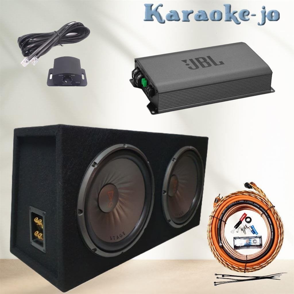 JBL Stage GT 50011 subwoofer + versterker + kabelset, ., Nieuw, Ophalen of Verzenden, .