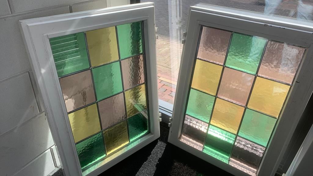Glas in lood, Dieren en Toebehoren, Ophalen, Gebruikt