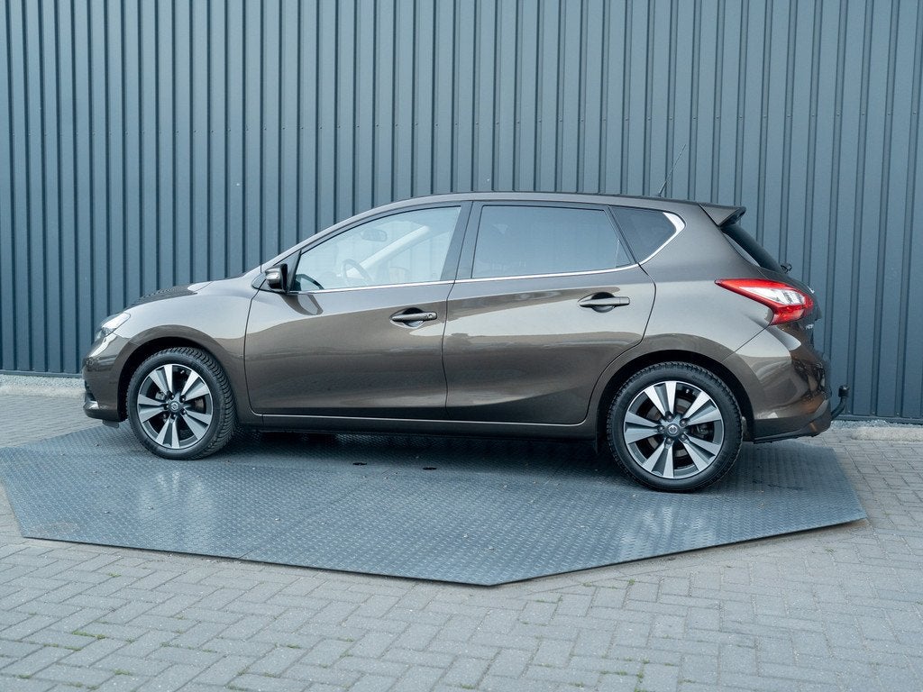 Nissan Pulsar 1.2 DIG-T N-Connecta | Trekhaak afnb. | Camera, Auto's, Nissan, 12 maanden, Gebruikt, Bedrijf, 1180 kg