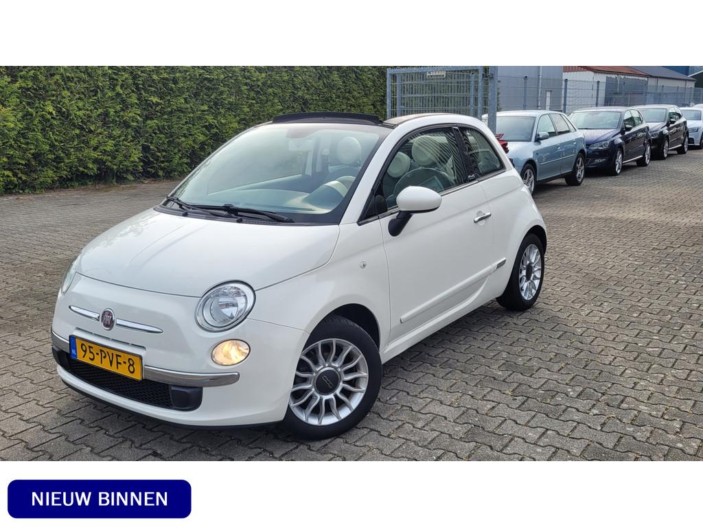 Fiat 500C 1.2 Lounge Automaat Cabrio (bj 2011), Auto's, Euro 5, Gebruikt, 1242 cc, 4 cilinders