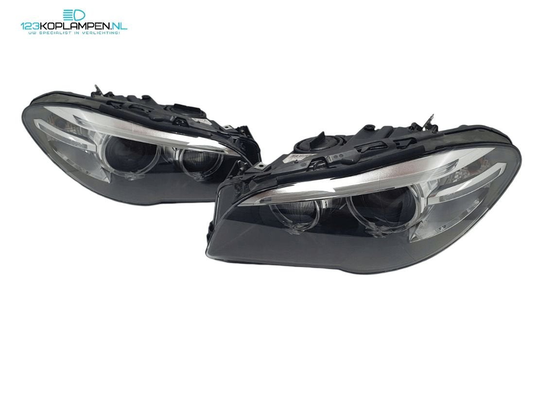 BMW 5 Serie LCI F10 F11 Xenon LED koplamp koplampen, Gebruikt, -, Verzenden, -