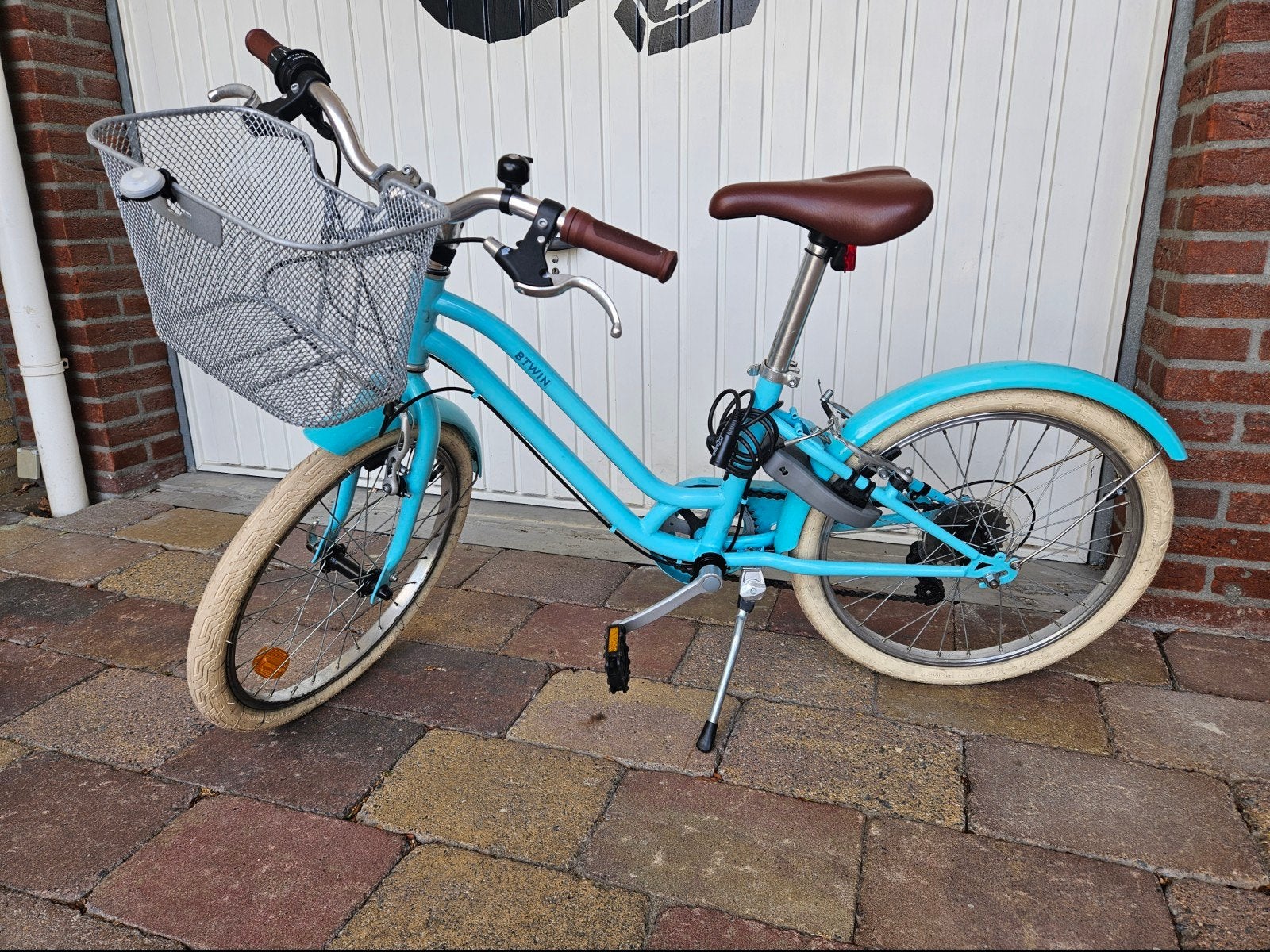 Kinderfiets B'twin 500 20 inch (6-9 jaar), Ophalen