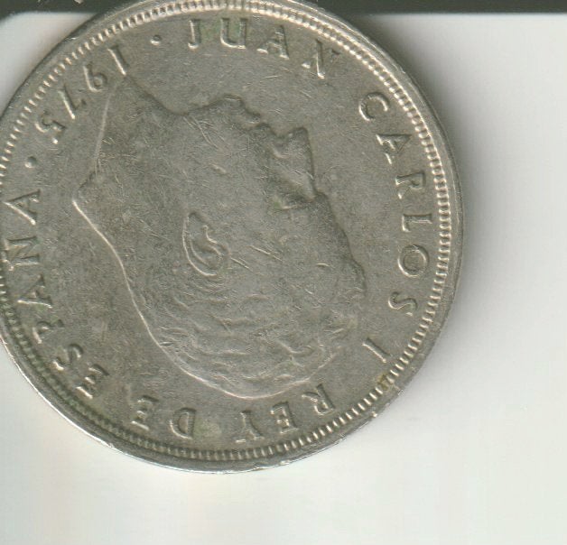 5 peseta 1975 spanje, Verzenden, Overige landen