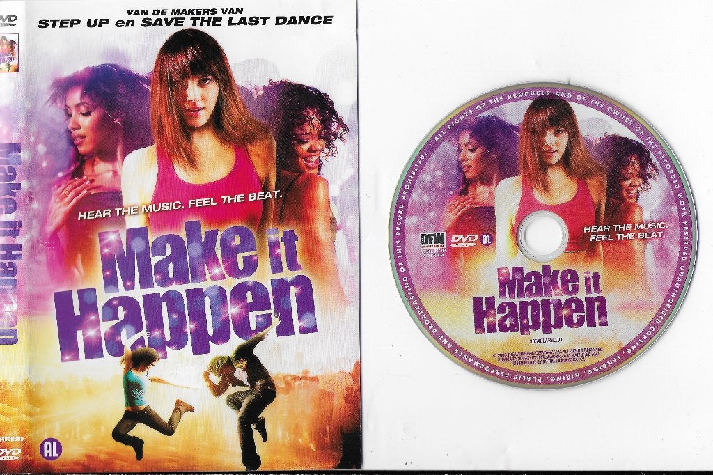 Dvd: make it happen., Alle leeftijden, Ophalen of Verzenden, Zo goed als nieuw