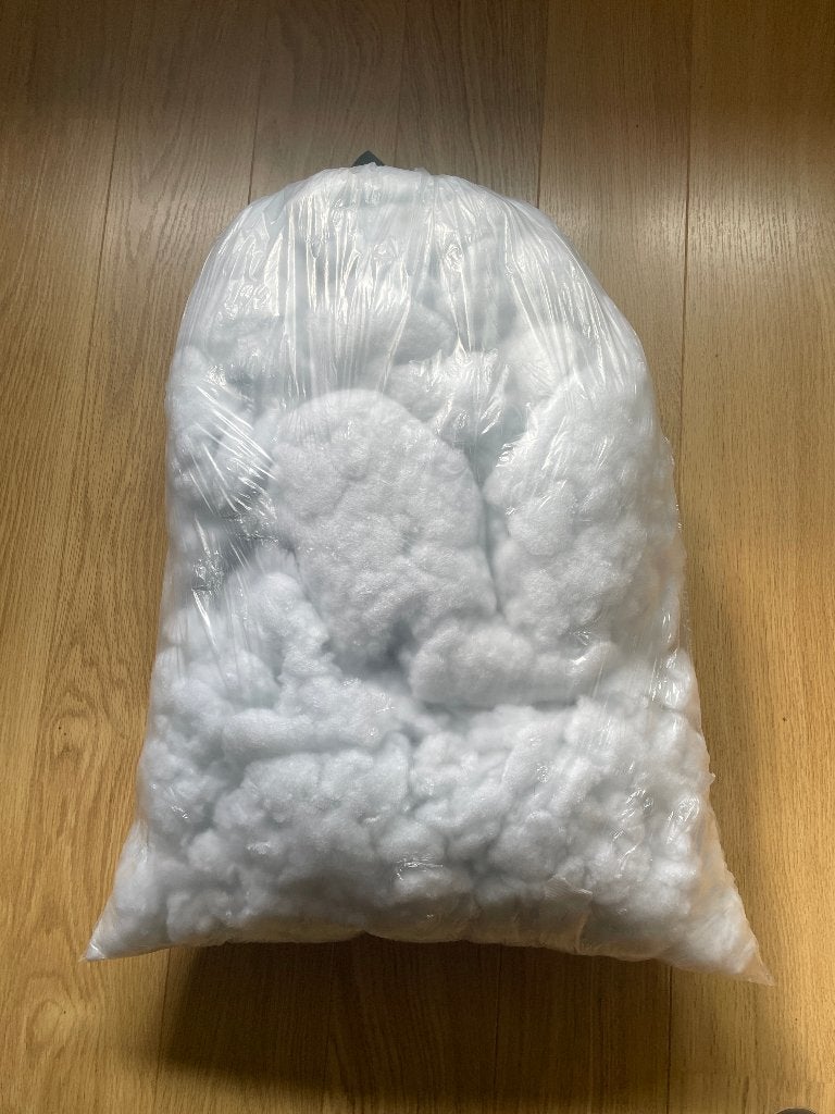 Grote zak vulling voor kussens / knuffels., Ophalen of Verzenden, Nieuw, Knutselmateriaal