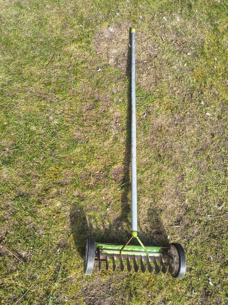 Verticuteer hark, Tuin en Terras, Ophalen of Verzenden, Gebruikt, Hark