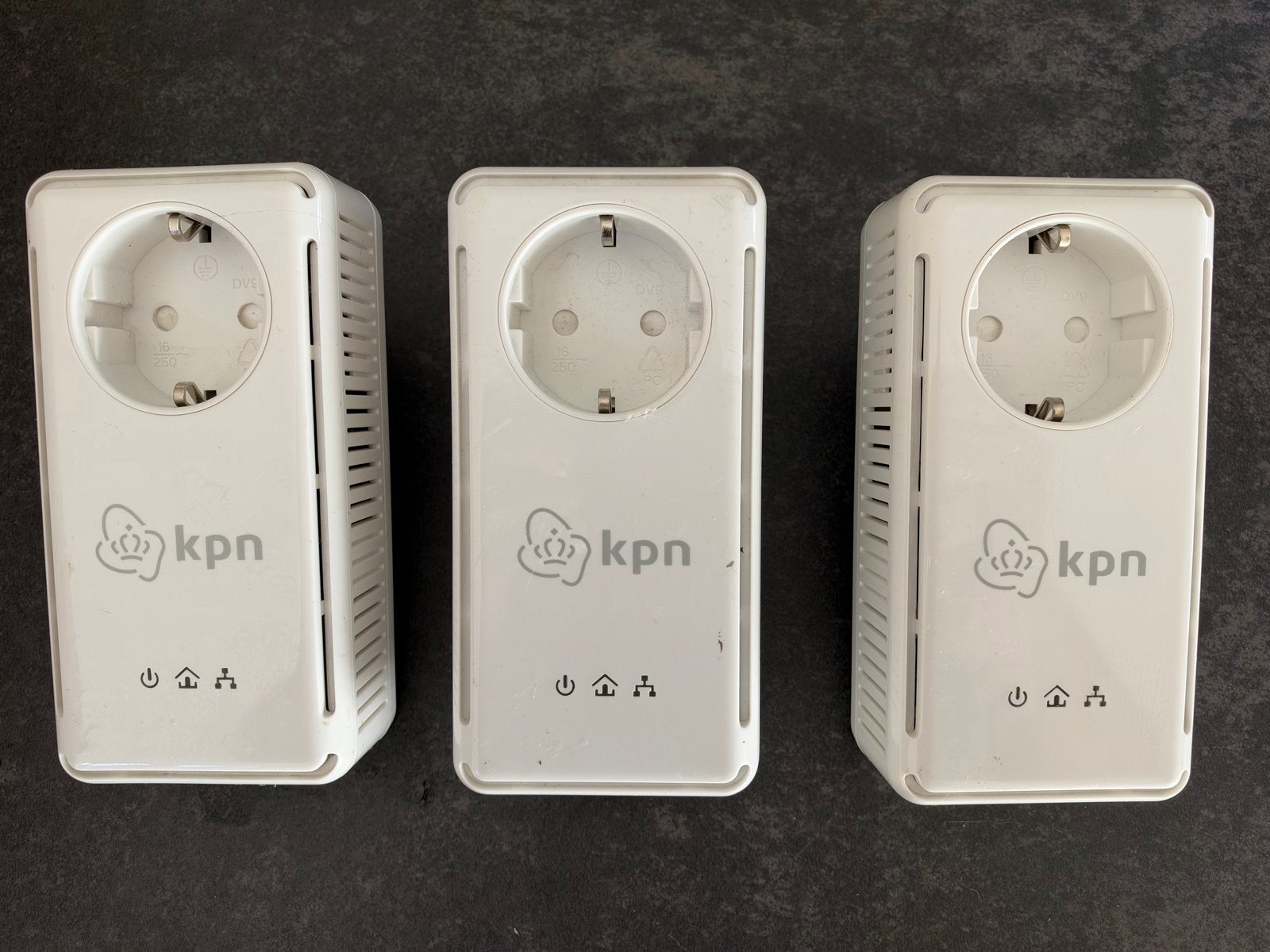 KPN Stroomnetwerkadapter MT 2360 (3 stuks), Computers en Software, Ophalen of Verzenden, Gebruikt