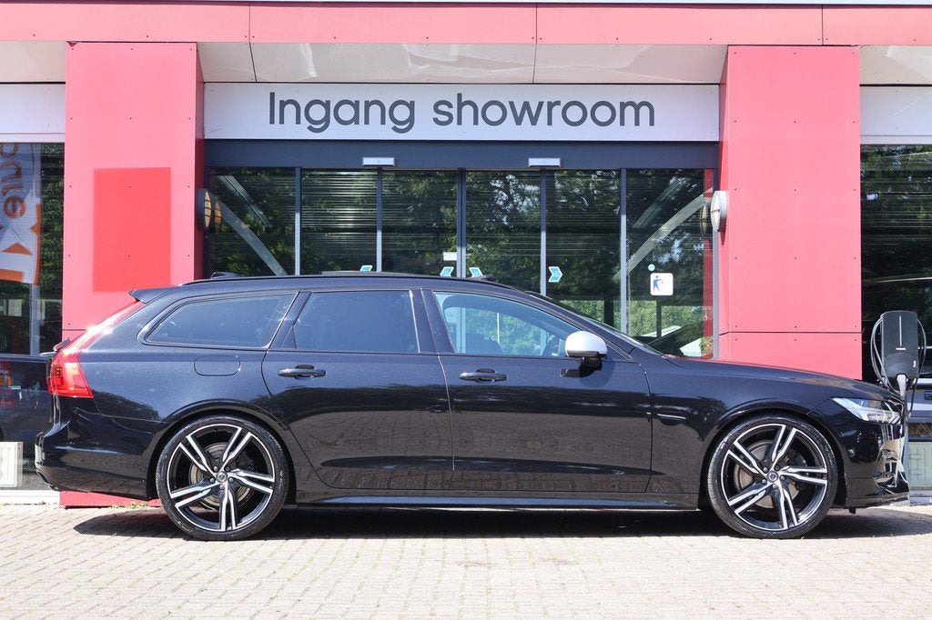 Volvo V90 2.0 T4 R-Design | Polestar Engineered | HUD | ACC, Auto's, Volvo, 15 km/l, 1969 cc, 93 €/maand, Onderhoudsboekje