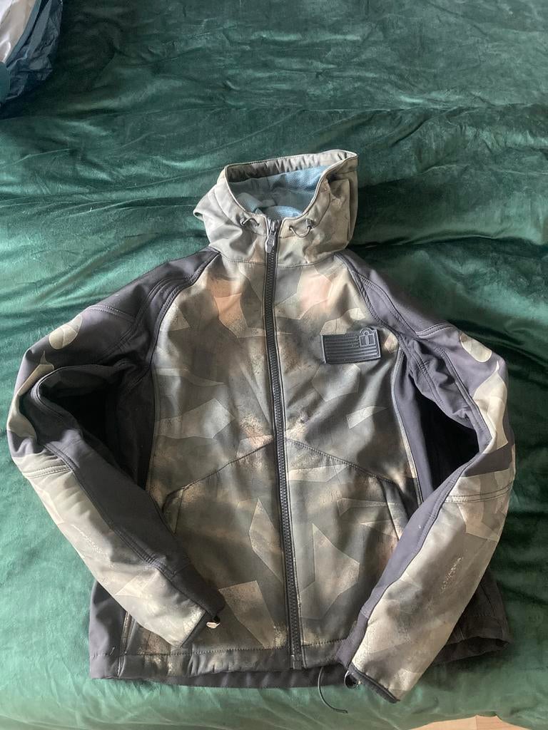 Icon motor jas, Motoren, Ophalen of Verzenden, Tweedehands, Jas | textiel