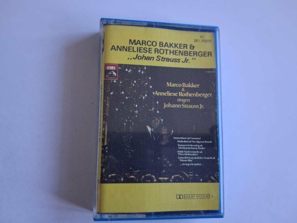 Marco Bakker & Anneliese Rothenberger – Zingen J.Strauss  jr, Cd's en Dvd's, Gebruikt, Klassiek, Origineel, EMI