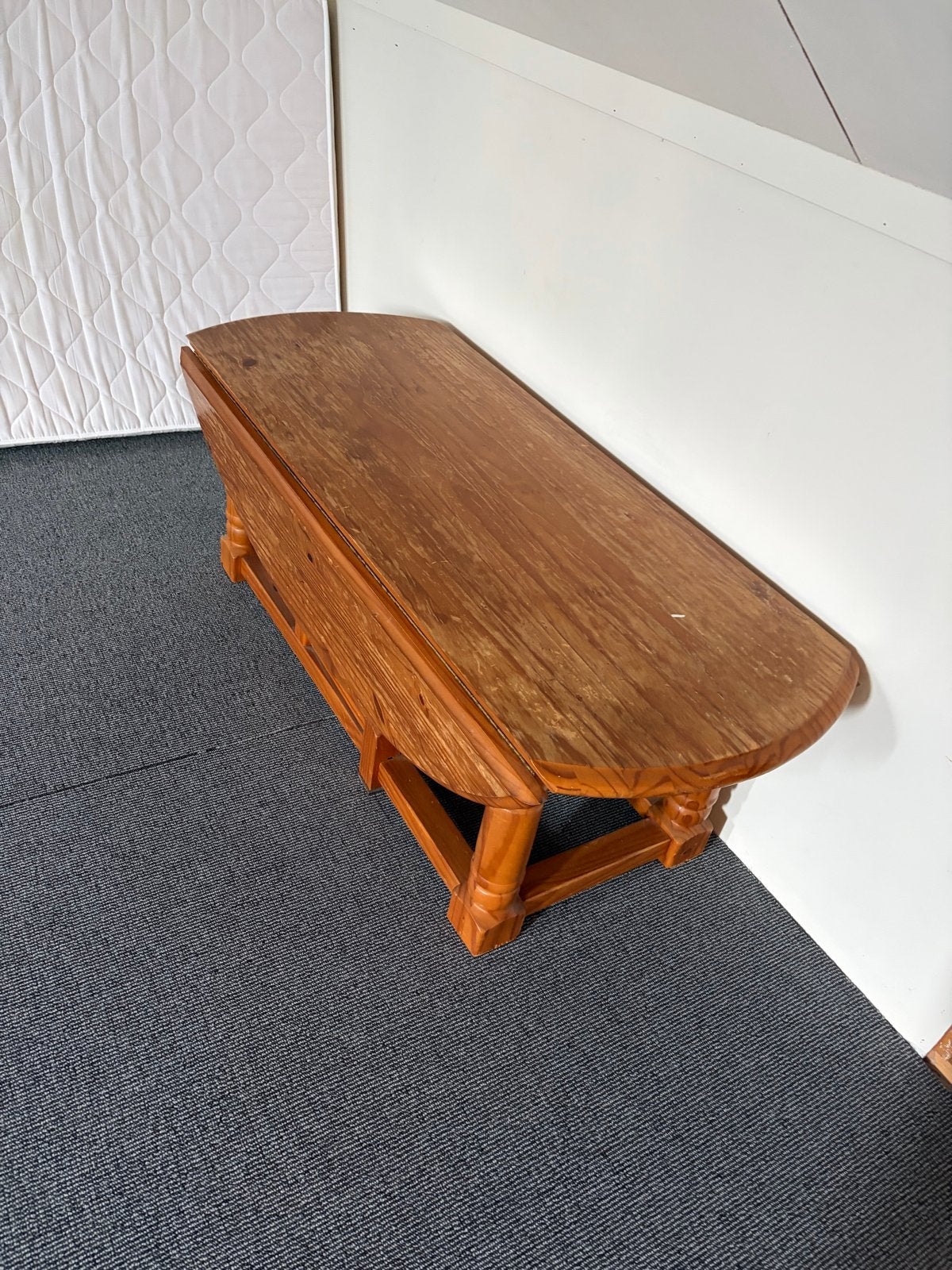 Houten klaptafel 130x50(100) - Ideaal voor kleine ruimtes, Ophalen