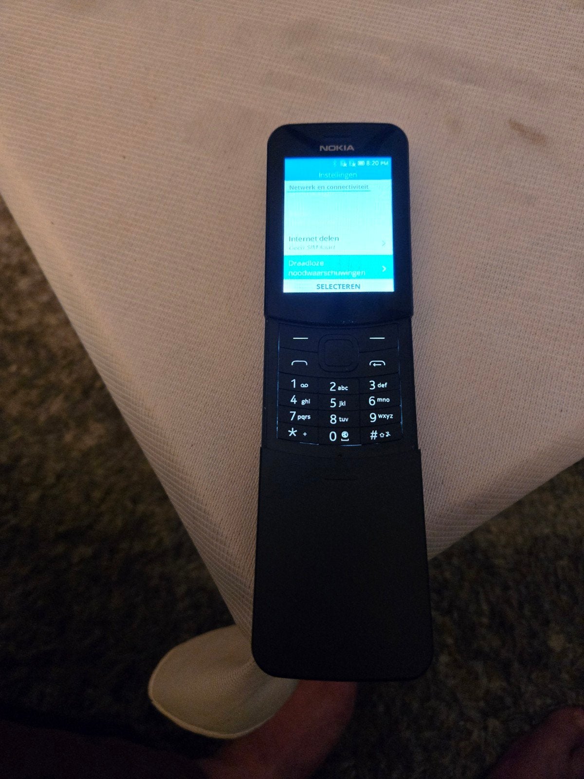 Nokia Slide telefoon - Ideaal voor kinderen, Gebruikt, Schuifmodel, Zwart, Fysiek toetsenbord