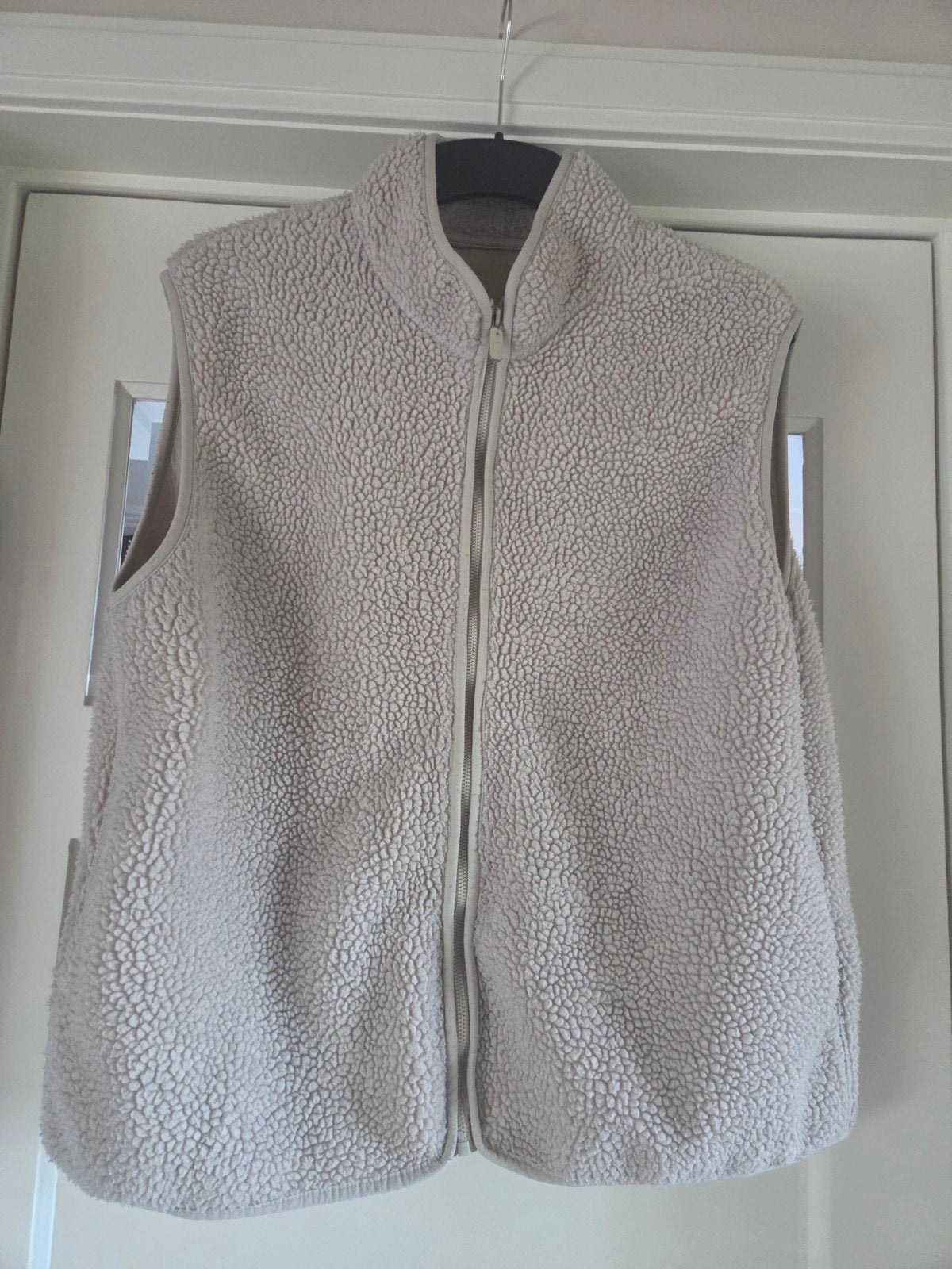 Teddy gilet beige maat L, Kleding | Dames, Beige, Maat 42/44 (L), Ophalen of Verzenden, Onbekend