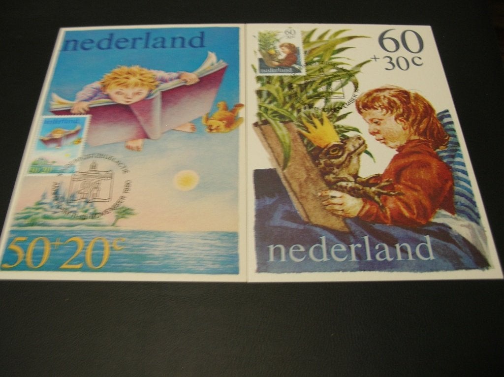 Voor het Kind ansichtkaarten 1980, Ophalen of Verzenden, 1960 tot 1980, Ongelopen, Kinderen