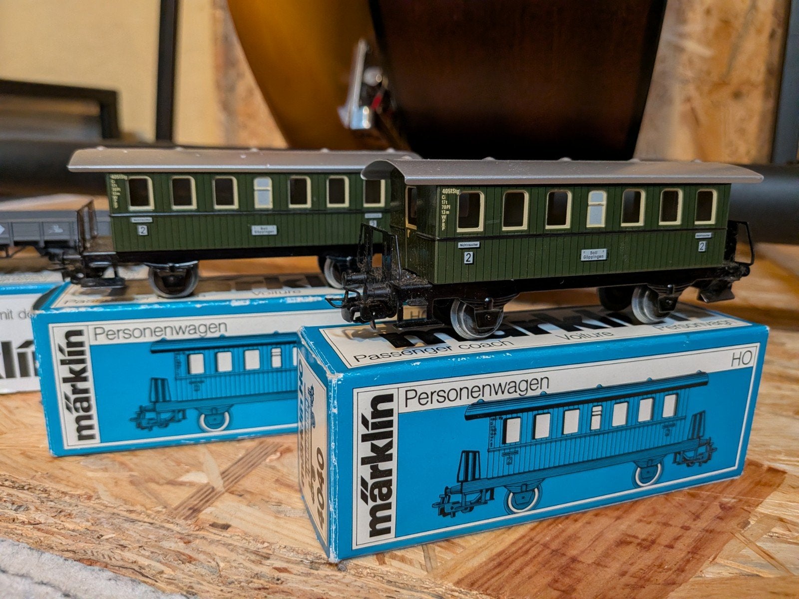 Märklin HO Treinset met locomotief en 6 wagons, Ophalen of Verzenden