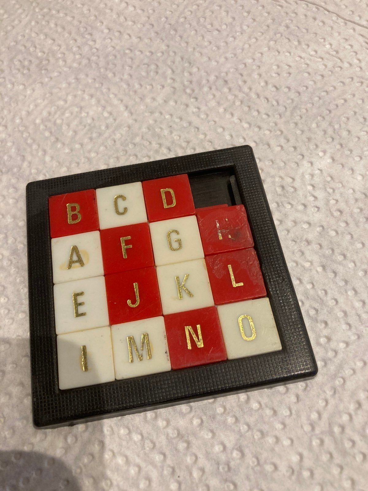 Schuifpuzzel, Ophalen of Verzenden, Minder dan 500 stukjes, Gebruikt, Overige typen