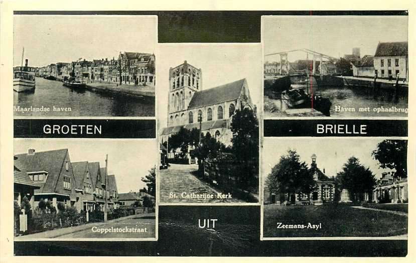 380-907-039 Brielle, Verzenden, Voor 1920, Zuid-Holland