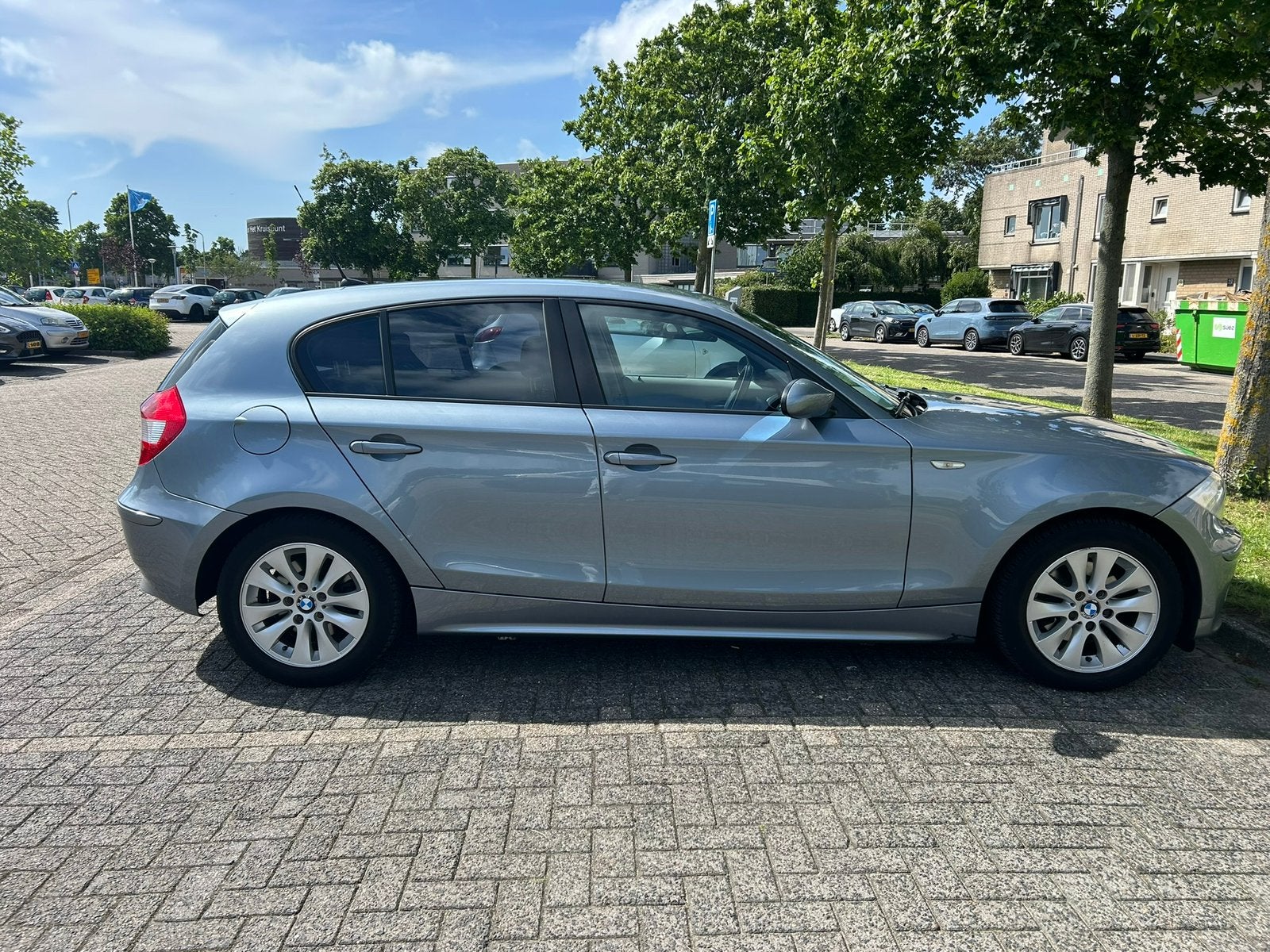 BMW 1-Serie 2.0 120I 2006 Grijs, Auto's, 1995 cc, 4 cilinders, 665 kg, 1200 kg
