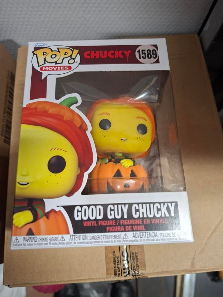Funko Pop! Chucky 1589 Good Guy Chucky Halloween, Ophalen of Verzenden, Nieuw