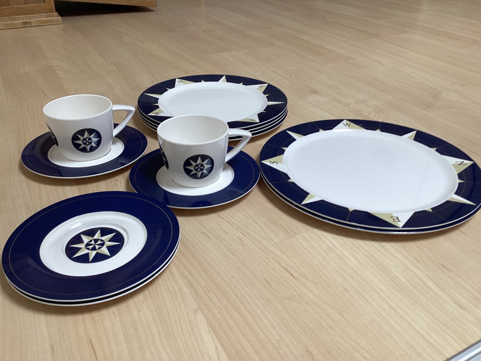 MEPAL Windroos kampeerservies, Caravans en Kamperen, Kampeeraccessoires, Ophalen of Verzenden