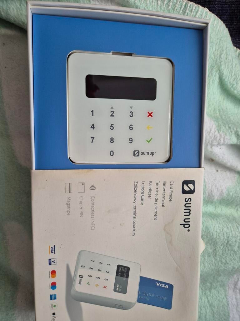 SumUp card reader contactloos, pin/chip of magneetstrip, Ophalen of Verzenden, Overige typen