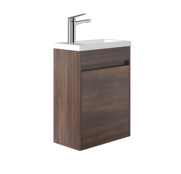 NIEUW! Toiletmeubel, walnoot, waskom+onderkast, Elin 40, Huis en Inrichting, Woonaccessoires | Overige, Ophalen of Verzenden, Nieuw