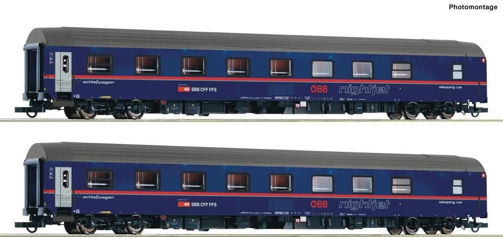 Roco Nightjet 6200021 H0 DC gelijkstroom, Hobby en Vrije tijd, Modeltreinen | H0, Nieuw, Wagon, Gelijkstroom, Roco, Analoog, Ophalen of Verzenden