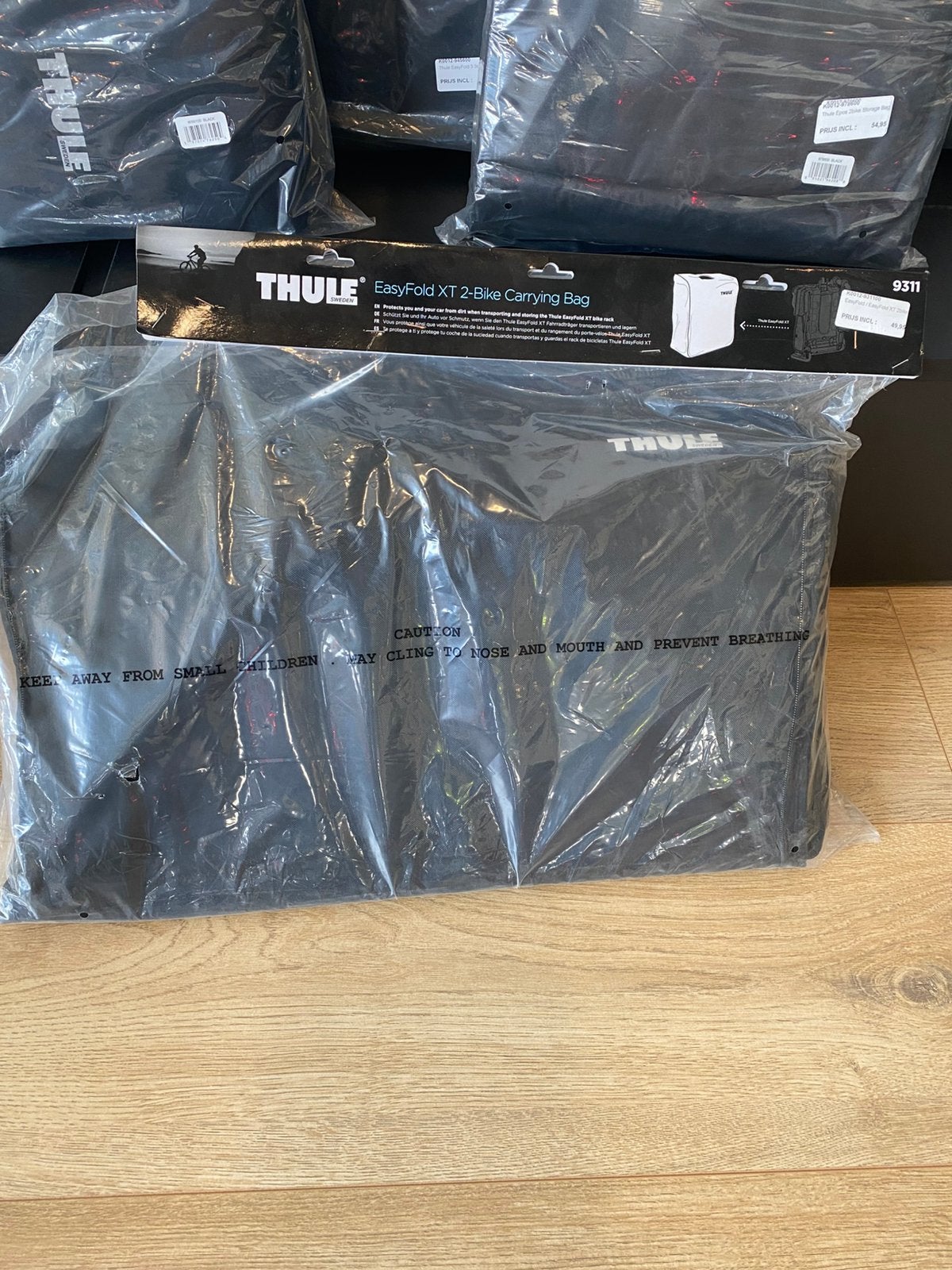 Thule Easyfold XT 2-Bike Carrying Bag, Auto diversen, Ophalen, Nieuw, Fietsendrager-accessoire, 2 fietsen