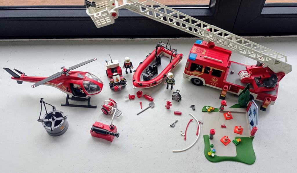 Brandweer Playmobil sets!, Ophalen of Verzenden, Zo goed als nieuw