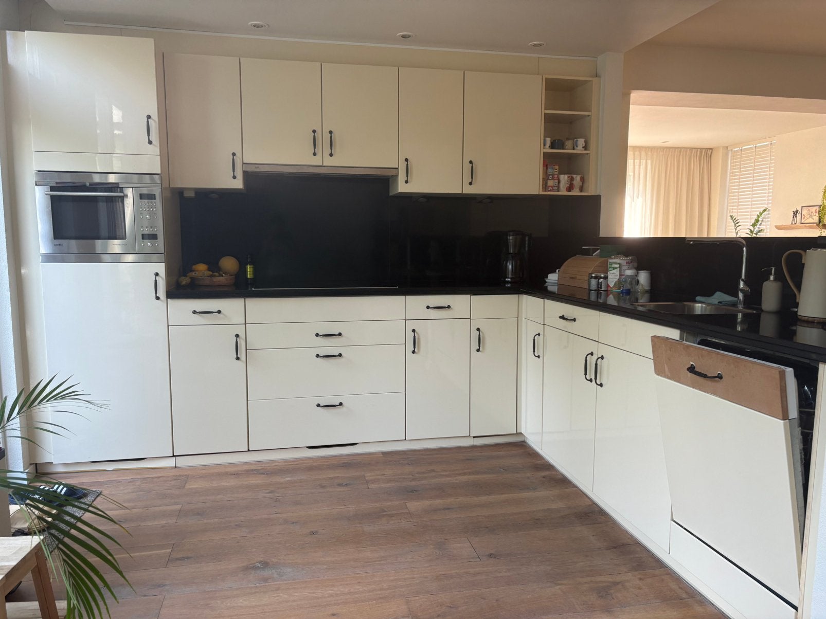 Te koop: keuken, Ophalen, Gebruikt, Overige kleuren, Hoekkeuken
