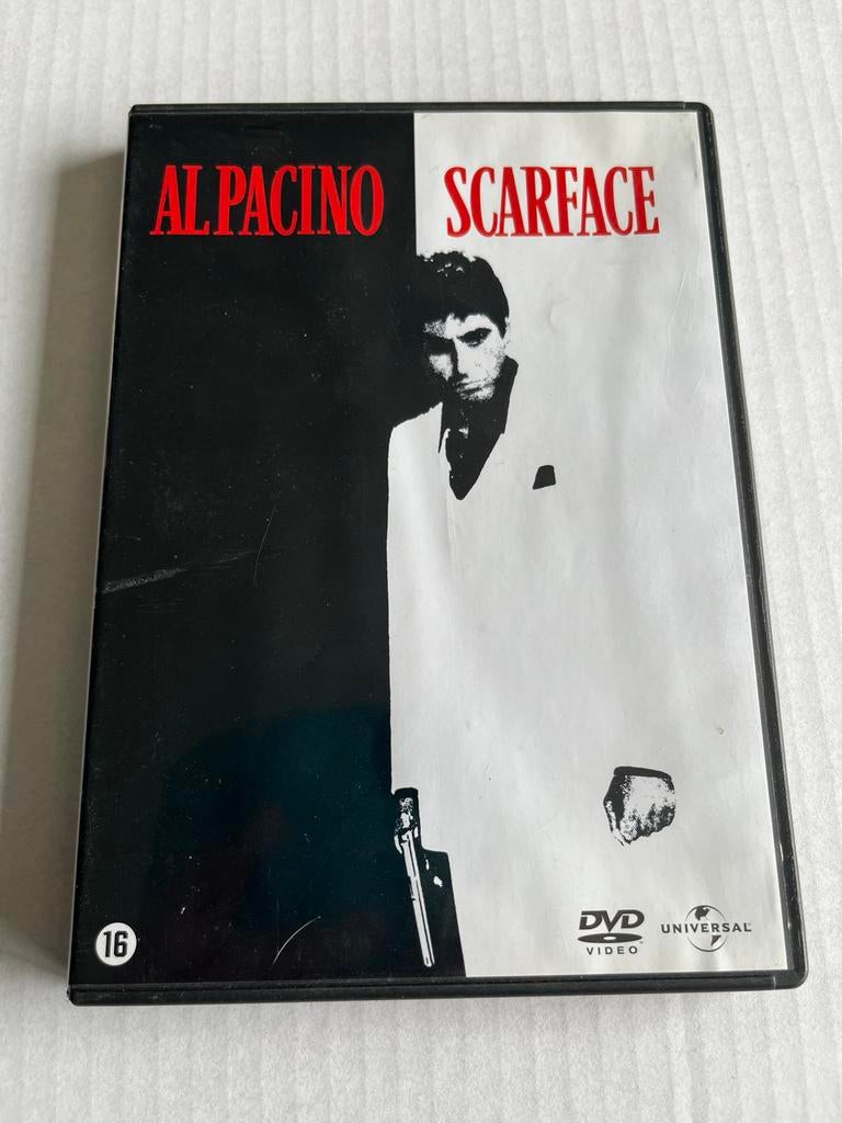 Scarface DVD - Al Pacino, Cd's en Dvd's, Dvd's | Thrillers en Misdaad, Gebruikt, Maffia en Misdaad, Vanaf 16 jaar, Ophalen of Verzenden