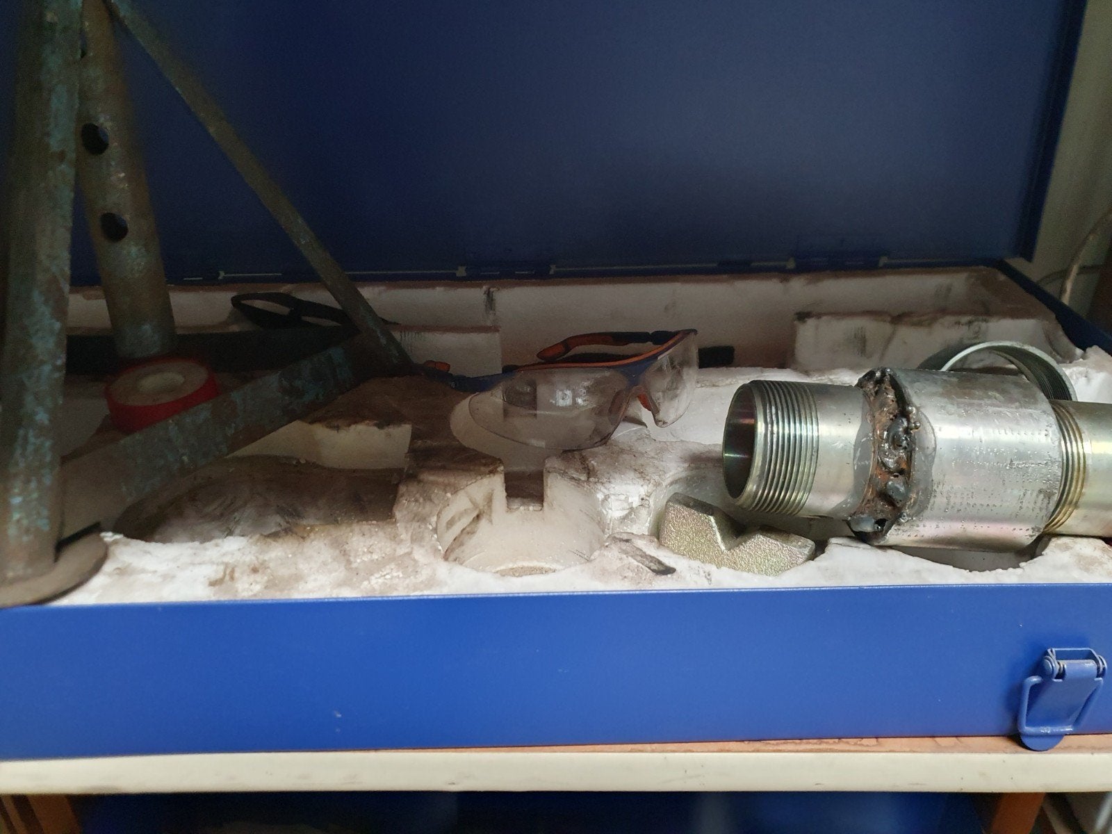 20 ton uitdeukset  overkompleet  diverse hulpstukken  2 kist, Ophalen of Verzenden, Gebruikt