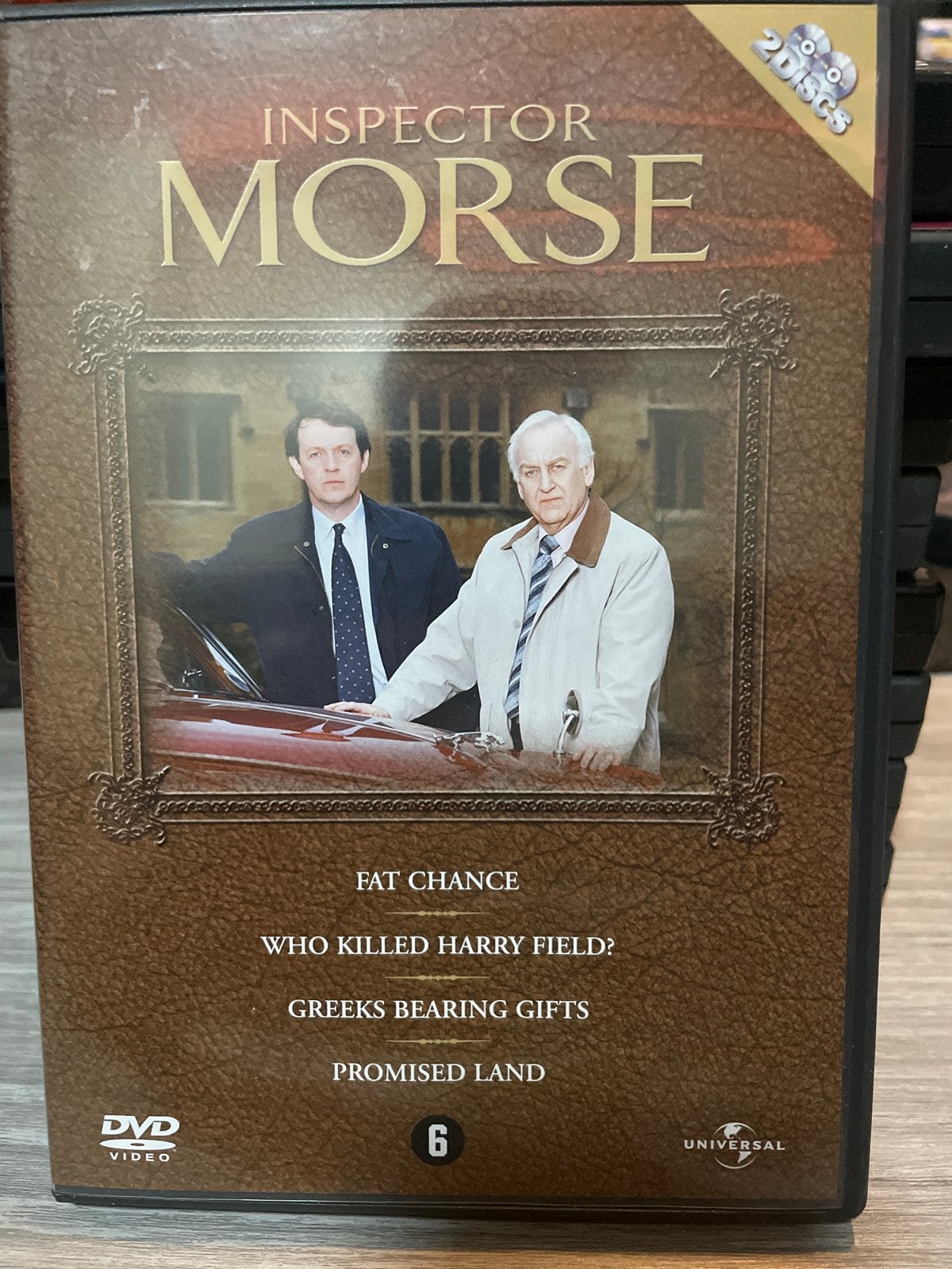 Inspector Morse - 2 Discs DVD (Seizoen 5), Misdaad, Nederlands, Ophalen of Verzenden, Vanaf 6 jaar