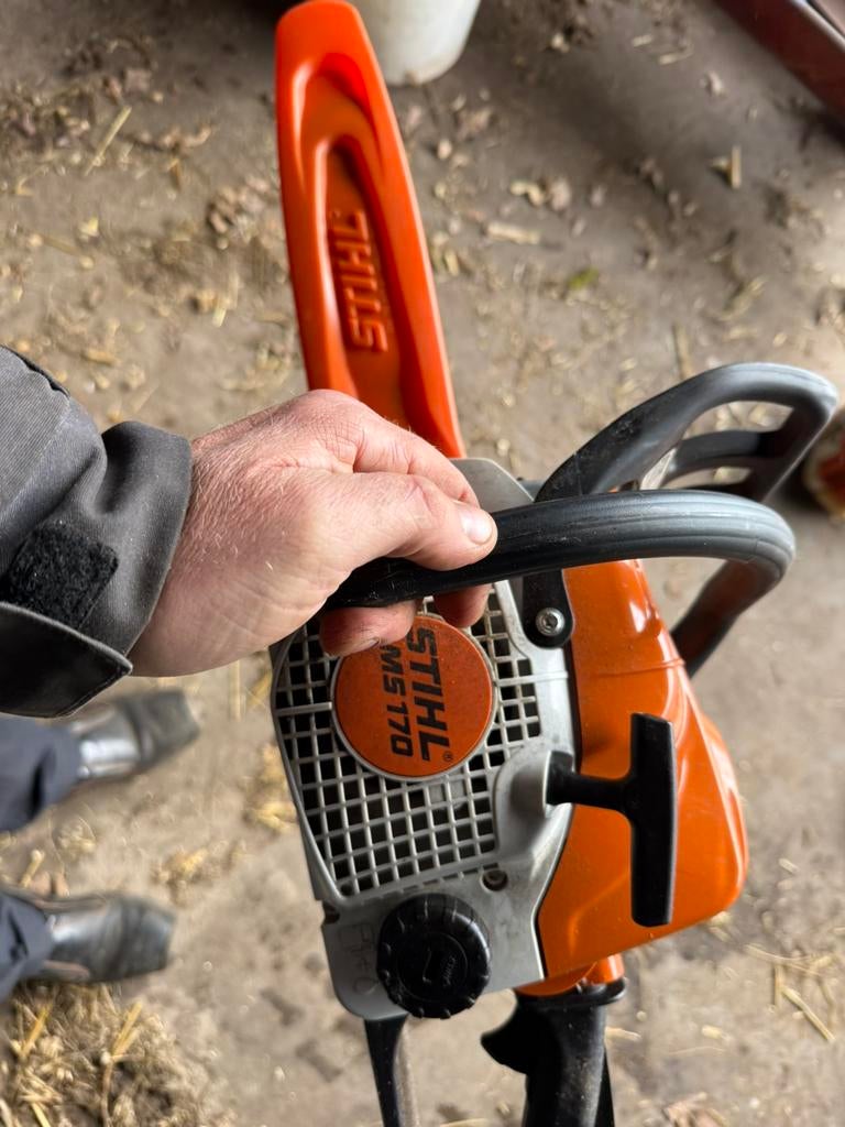 Stihl gereedschap, Ophalen, Zo goed als nieuw, Benzine