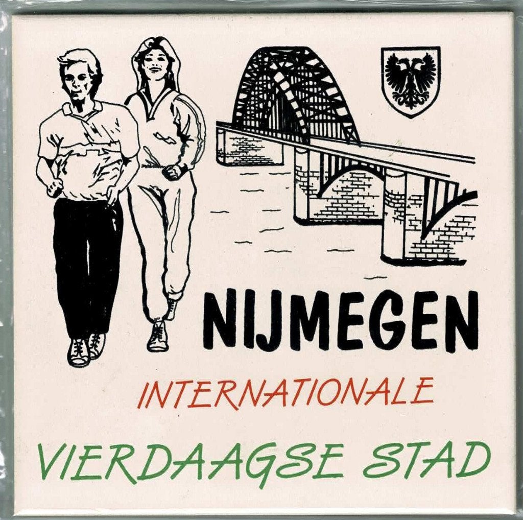 NIJMEEGSE VIERDAAGSE Tegel 4 DAAGSE NIJMEGEN, Ophalen of Verzenden, Zo goed als nieuw, Overige typen