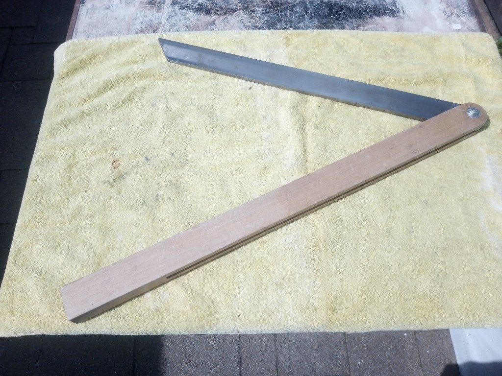 Grote zweihaak 50cm lang, Ophalen of Verzenden