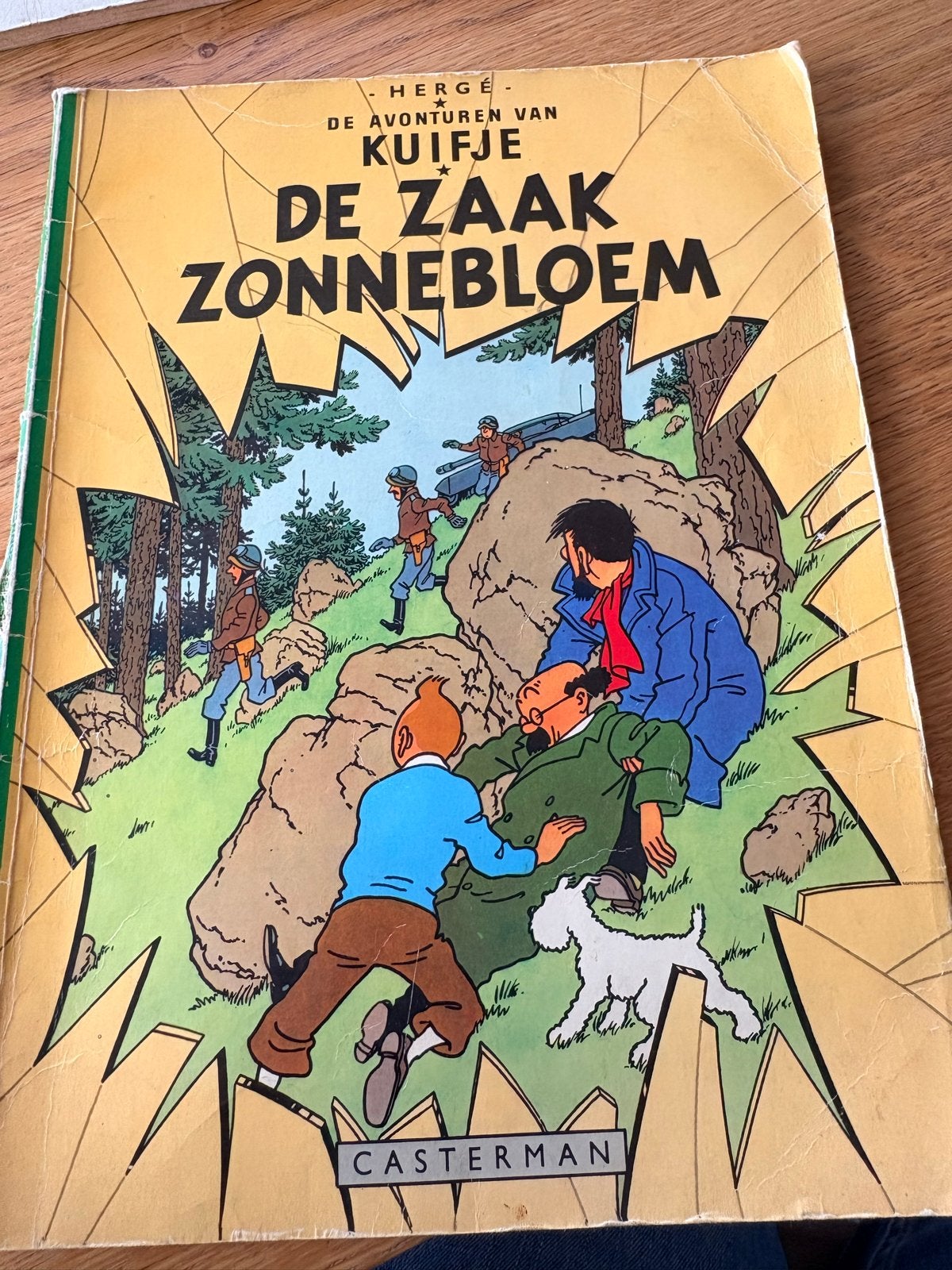 Kuifje - De Zaak Zonnebloem (Casterman), Boeken, Eén stripboek, Ophalen of Verzenden, Gelezen
