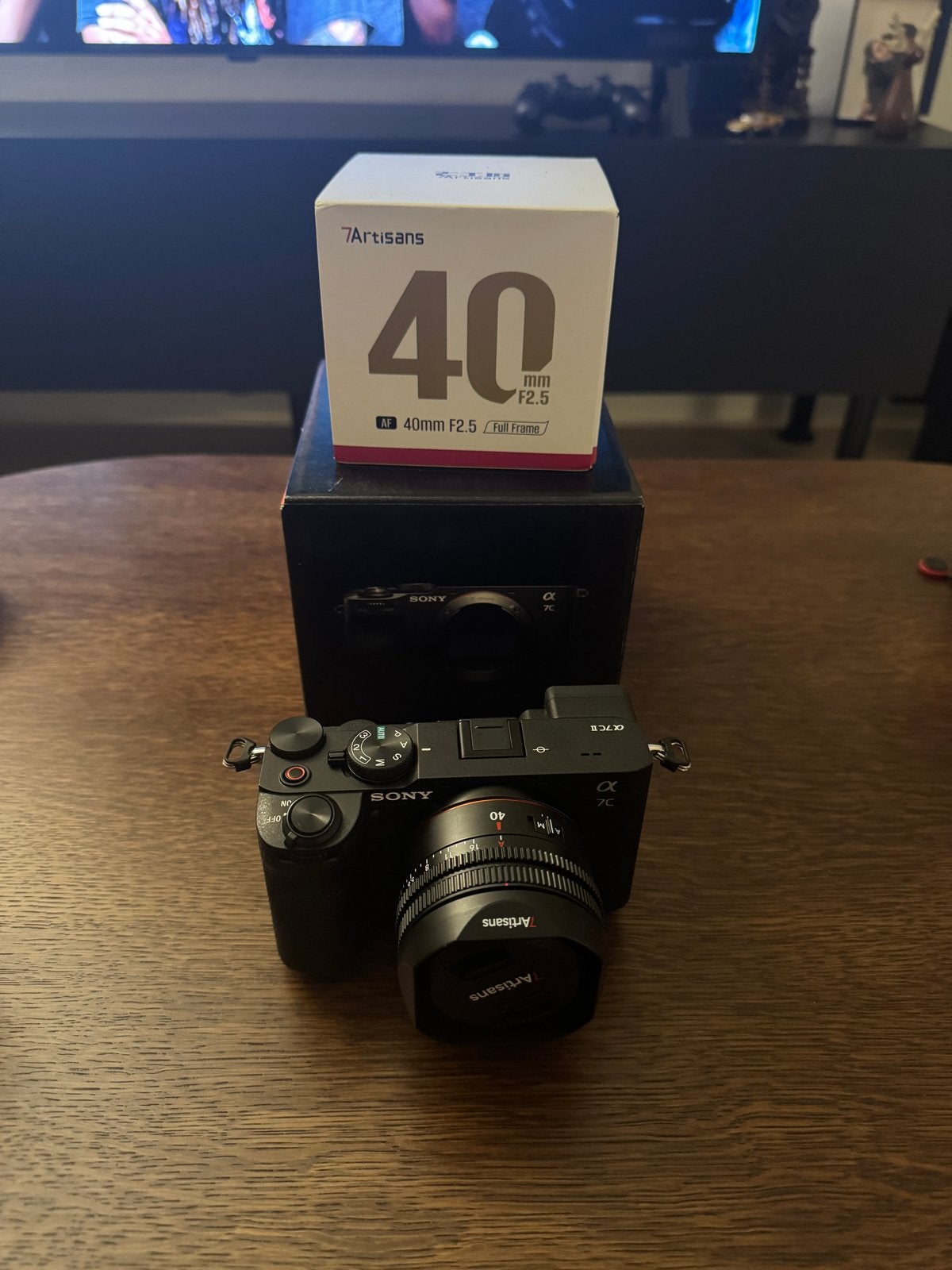 Foto 2 van Sony A7CII met 7Artisans 40mm F2.5 lens - Zo goed als nieuw