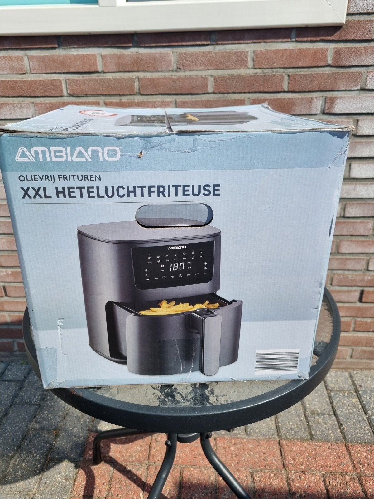 Heteluchtfriteuse - Olievrij Frituren, Ophalen of Verzenden, Nieuw