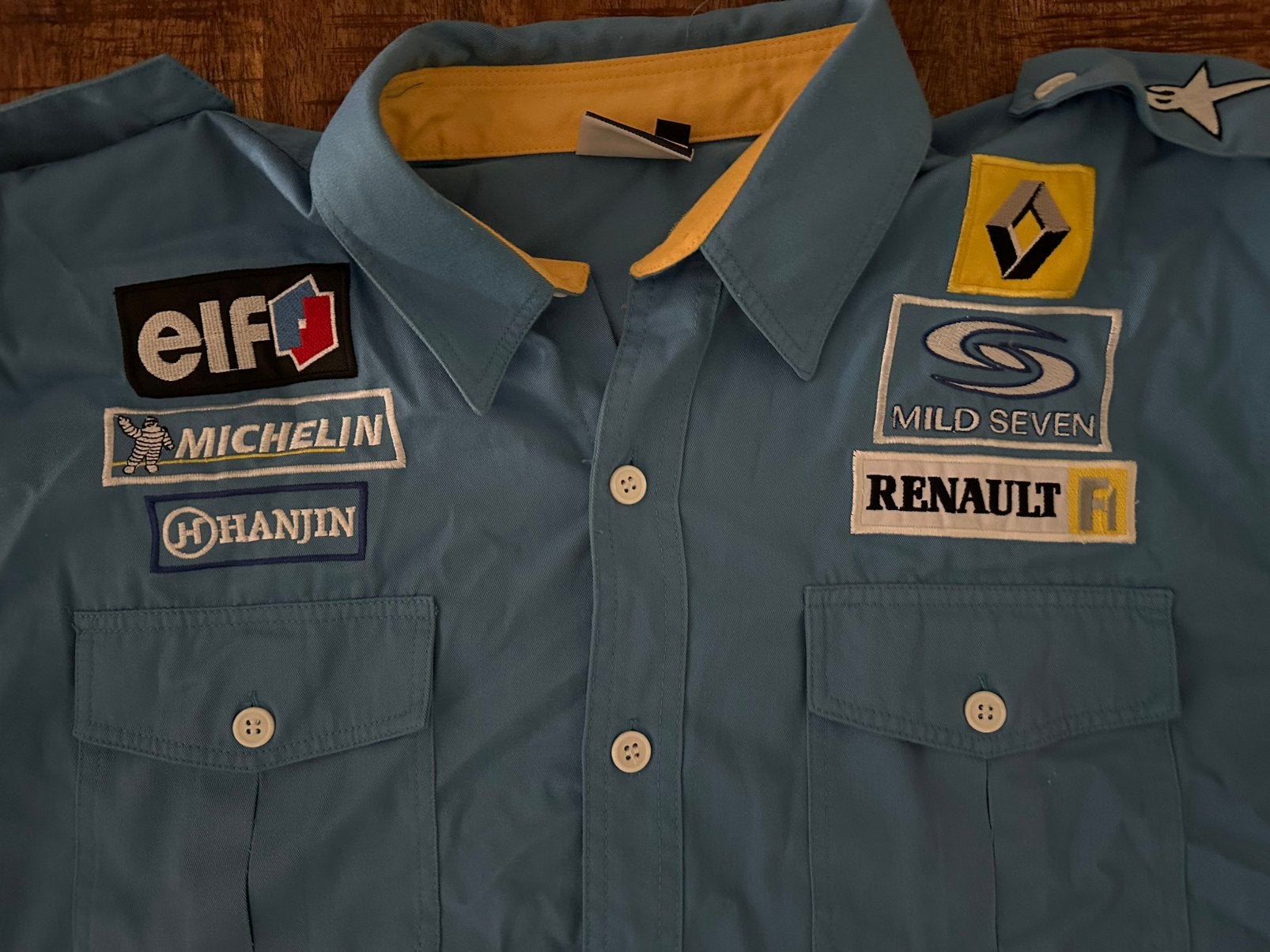 Renault/ Mild Seven F1 blouse, Kleding | Heren, Overige Herenkleding, Zo goed als nieuw, Ophalen of Verzenden