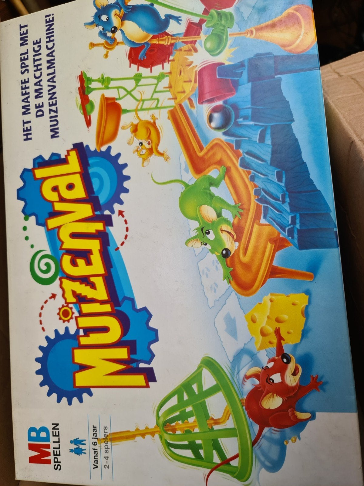 Muizenval Bordspel - Het Maffe Spel van MB Spellen, Drie of vier spelers, Ophalen of Verzenden, Gebruikt, MB Spellen